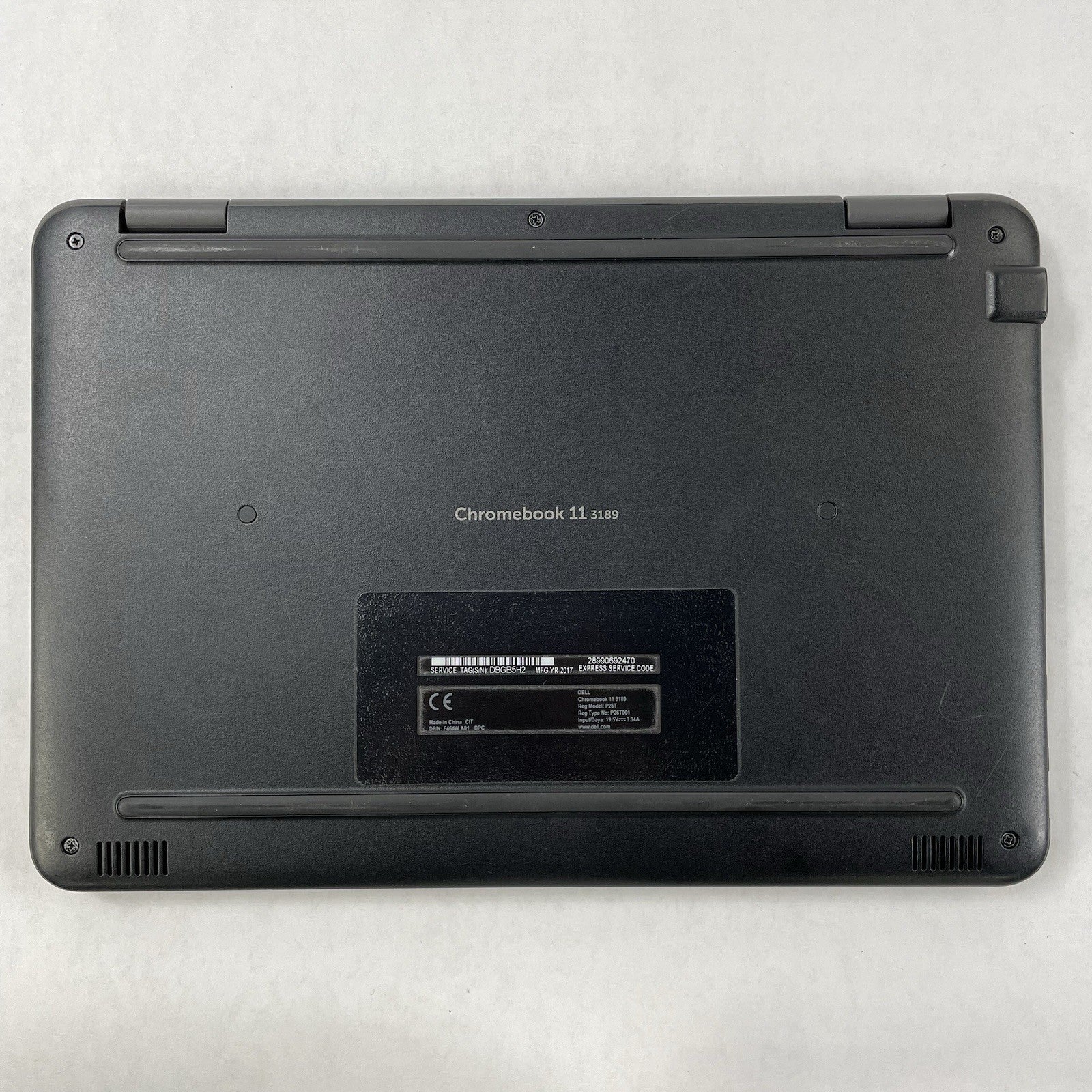 Dell ChromeBook 11 3189 11.6" Celeron N3060 1.60 GHz 4 GB RAM 32GB SSD14
