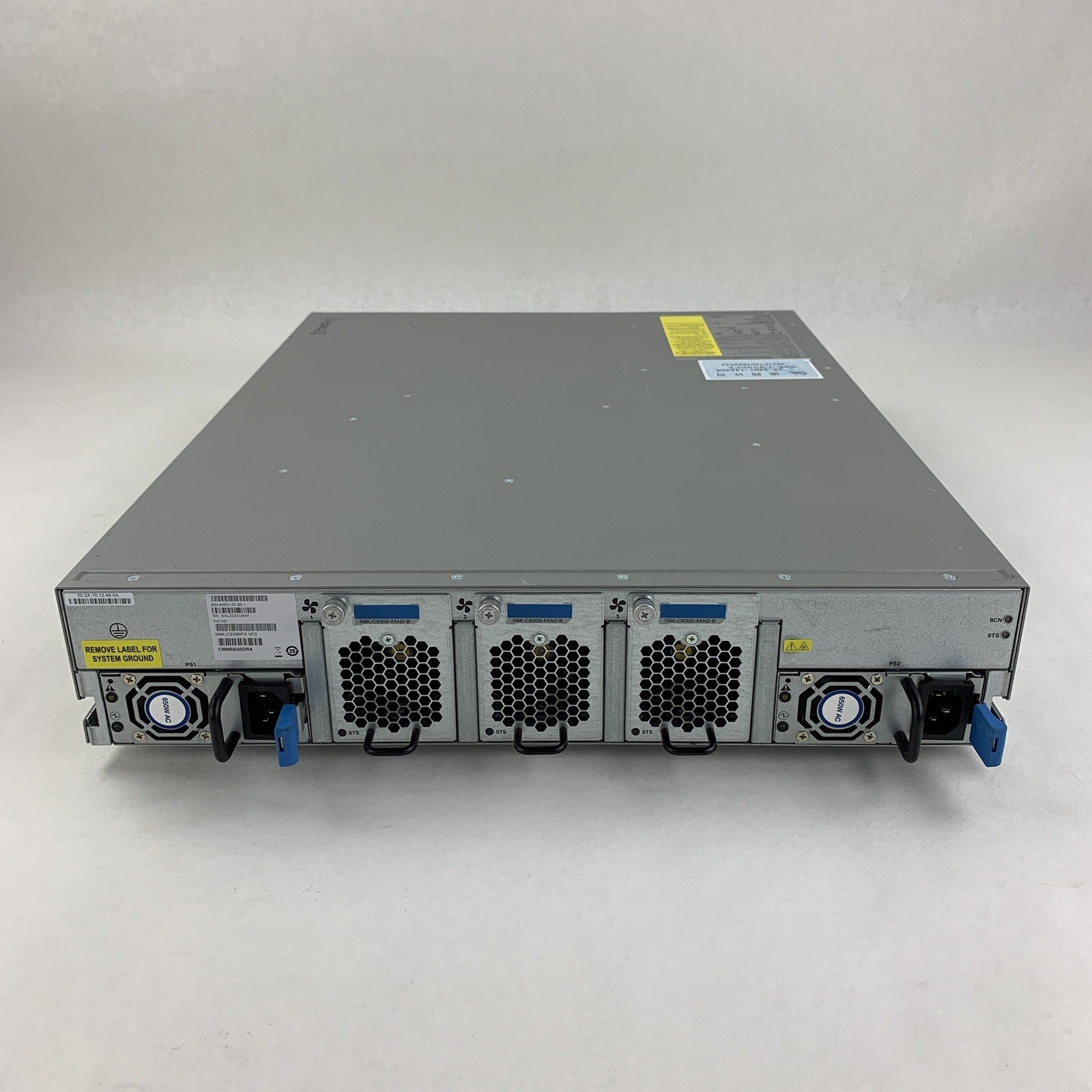 Cisco Nexus  N9K-C9396PX 48 Port 10 Gigabit SFP+ Switch 1x N9K-M12PQ Tested