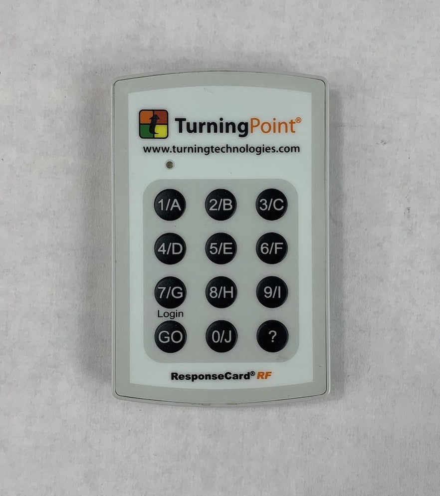 TurningPoint RCRF-01 Response Card (Lot of 10)