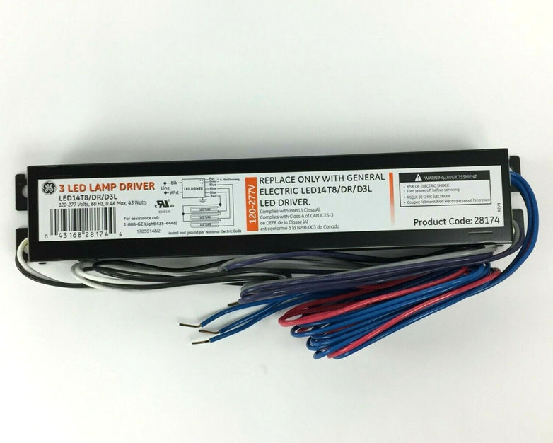 Lot of (2) GE 28174 GE LED14T8/DR/D3L