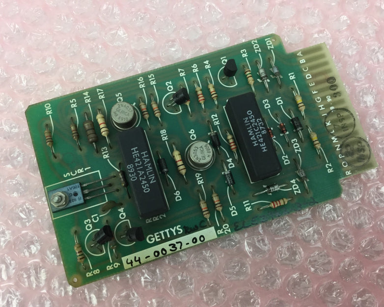 GETTYS  Module No.  44-0037-00  Circuit Board  Works