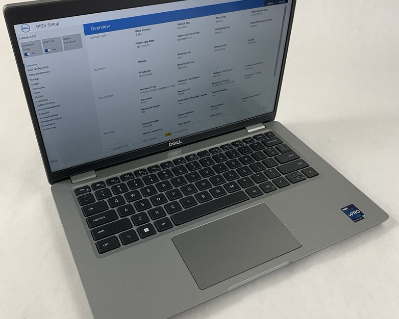 Dell Latitude 5430 14" Laptop i7-1255U 1.8 GHz 16 GB Ram No OS No SSD No AC