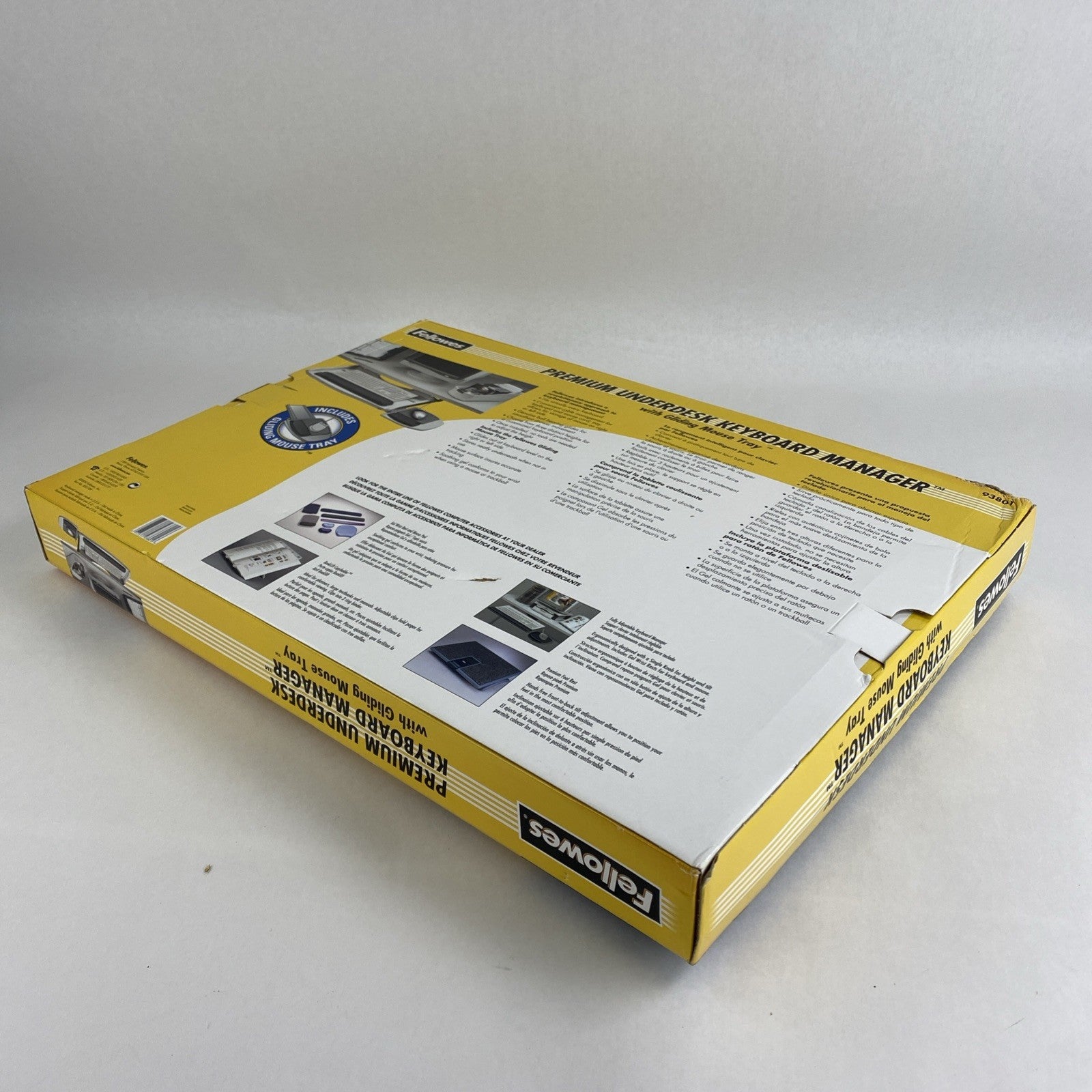 Fellowes 93801 Premium Underdesk Keyboard Manager4