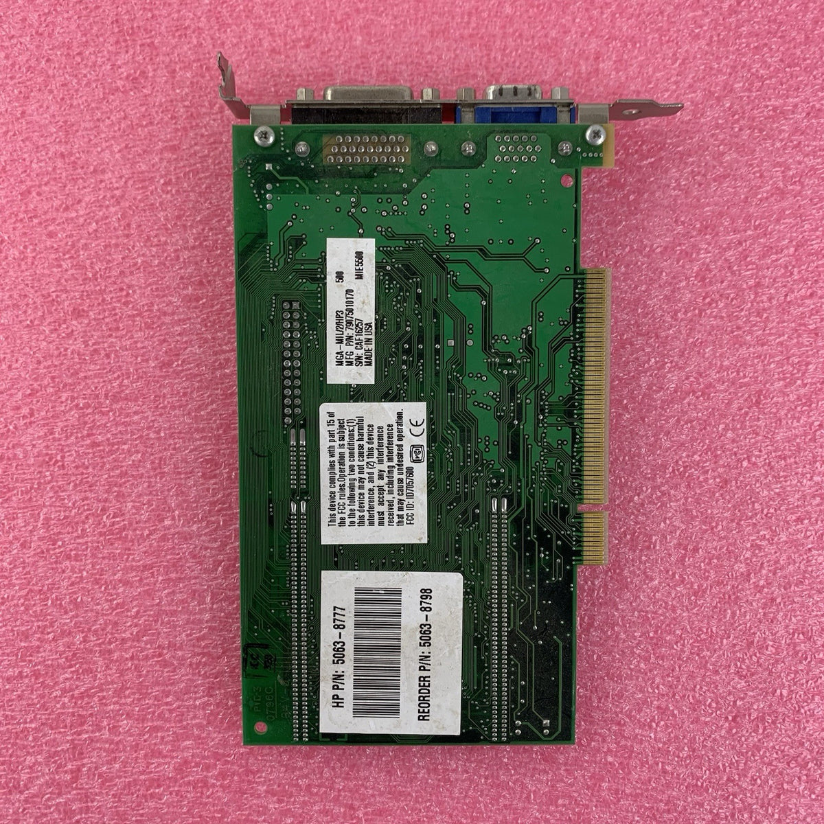 Matrox 5063-8777 Millennium PCI Video Graphics Card - Untested6