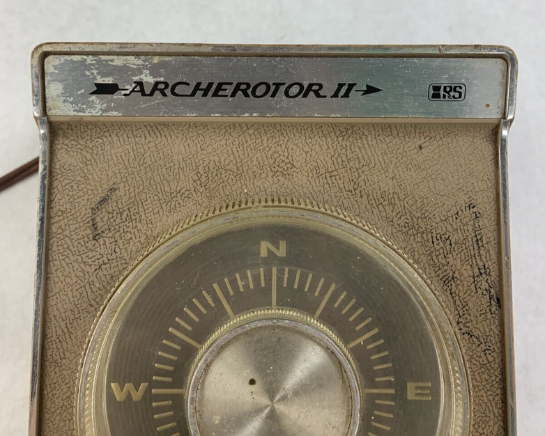 Radio Shack Archerotor II Antenna Rotor 15-1223 CB Frayed Cord Untested