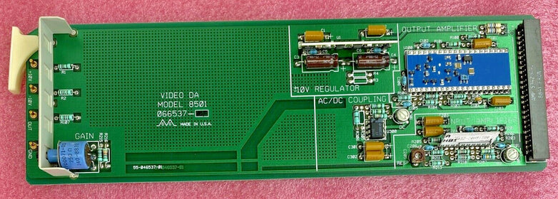 Grass Valley Group 8500 series w/ 7 8501 video DA boards + 1 VM878G auto process