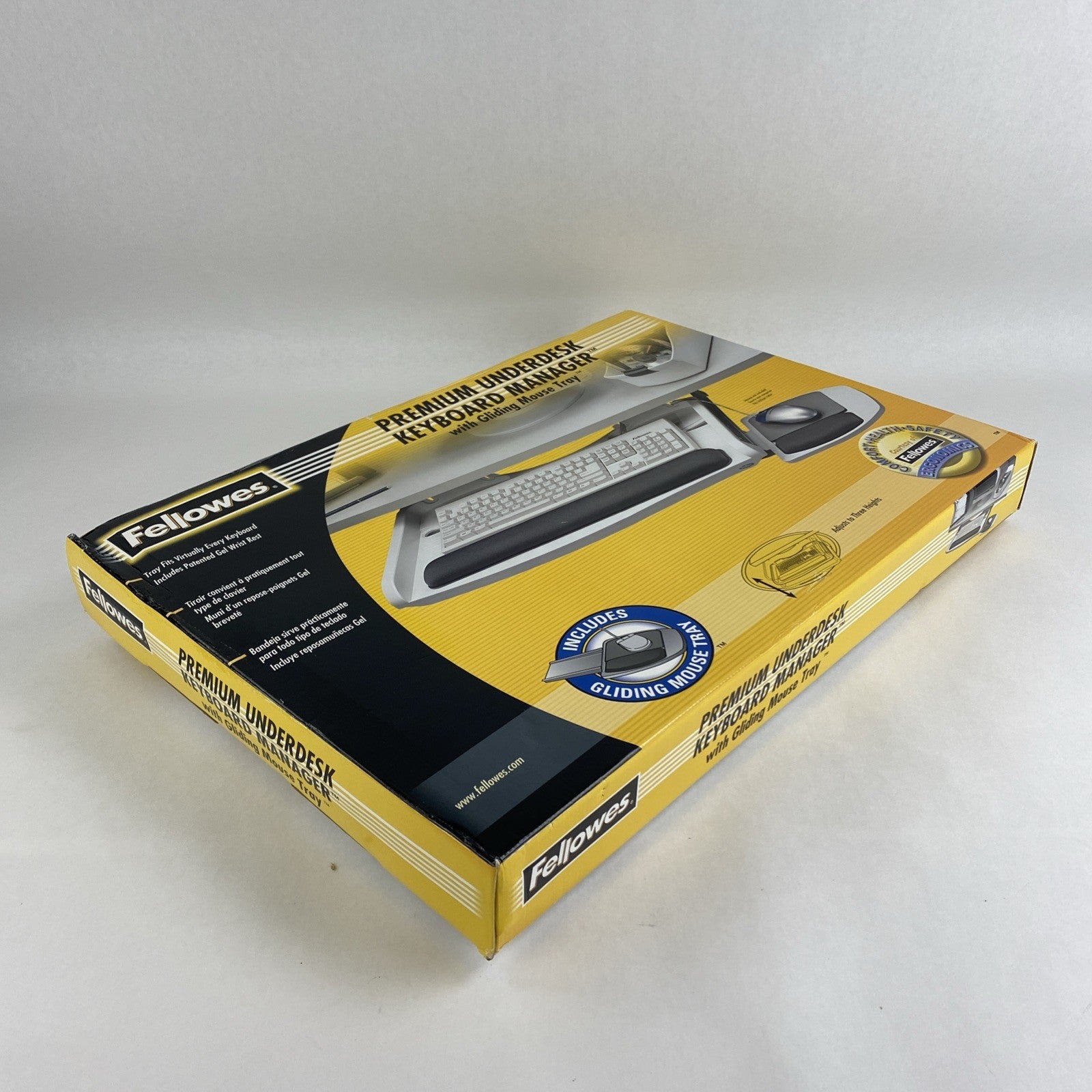 Fellowes 93801 Premium Underdesk Keyboard Manager3
