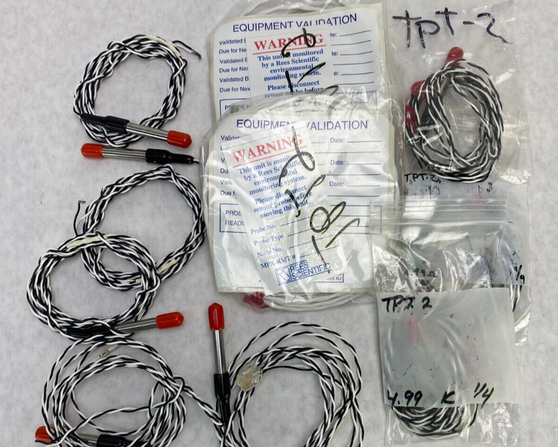 Rees Scientific TPT-2 Type 2 Temperature Probe Sensor Lot of 10