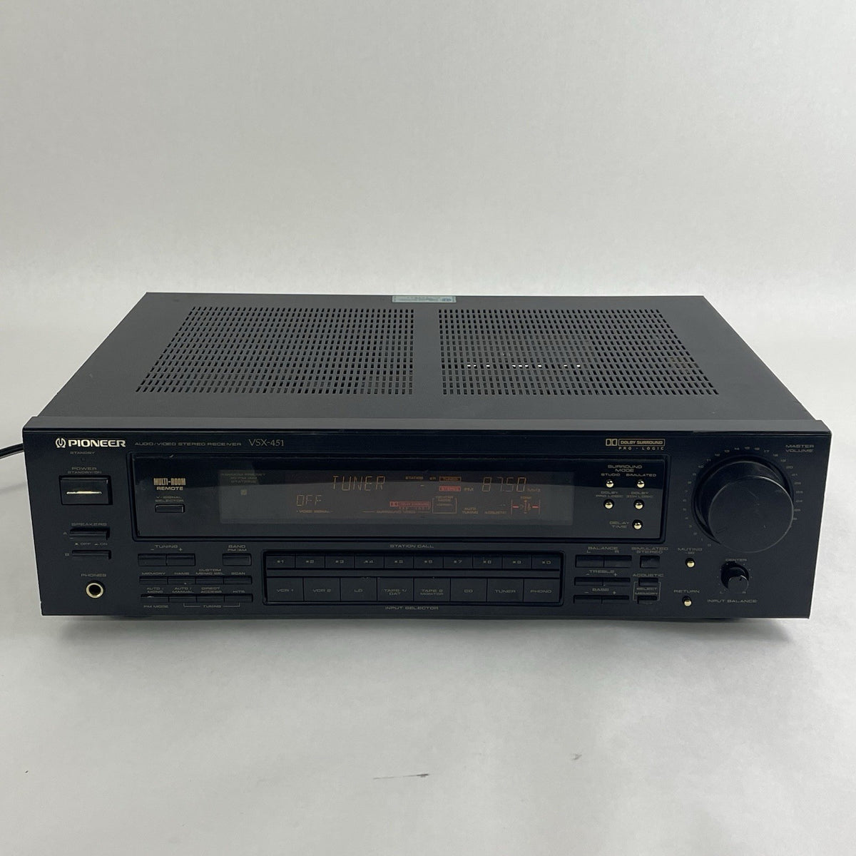 Pioneer VSX-451 Audio Video Stereo Receiver For Parts No Output1