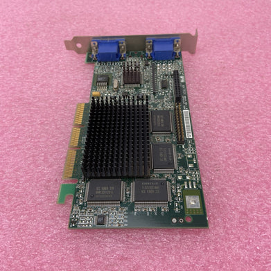 Matrox 9061 MGI G4+MDHA32G Dual VGA AGP 16MB SGRAM Graphics Card