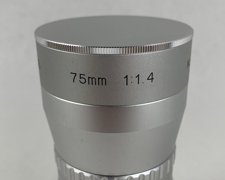 Soligor Television Lens 1:1.4 75mm C-Mount Untested