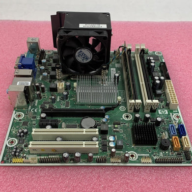 HP PRC 3000 SGF Motherboard Pentium Dual-Core E6700 3.2GHz 2GB RAM w/ Shield