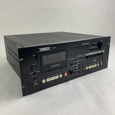 SuperScope PAC770U Professional Sound System Mixer CD Player Tested Mic 1 Bad