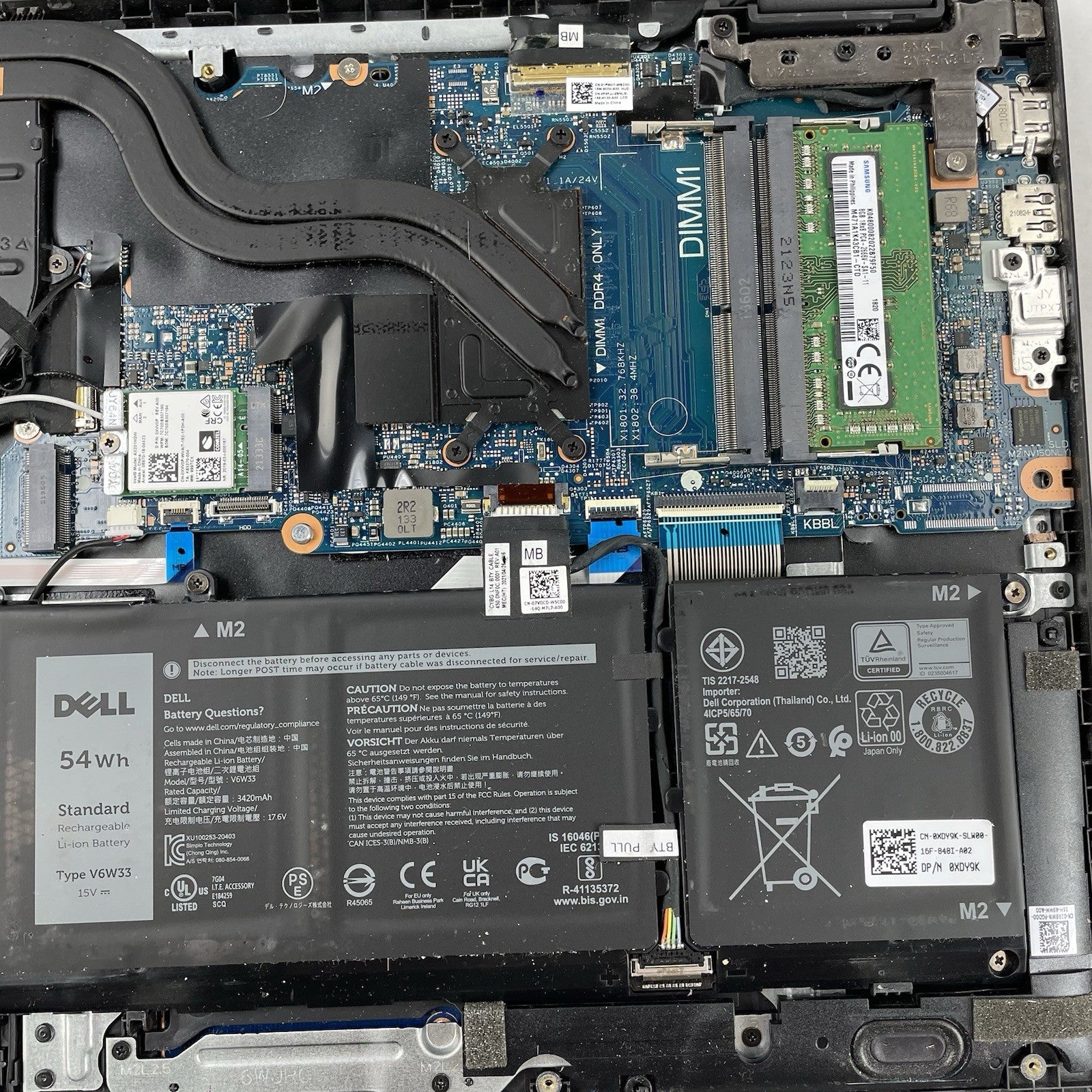 Dell Latitude 3520 15.6" i5-1145G7 2.60 GHz 8 GB RAM No SSD/OS/AC18