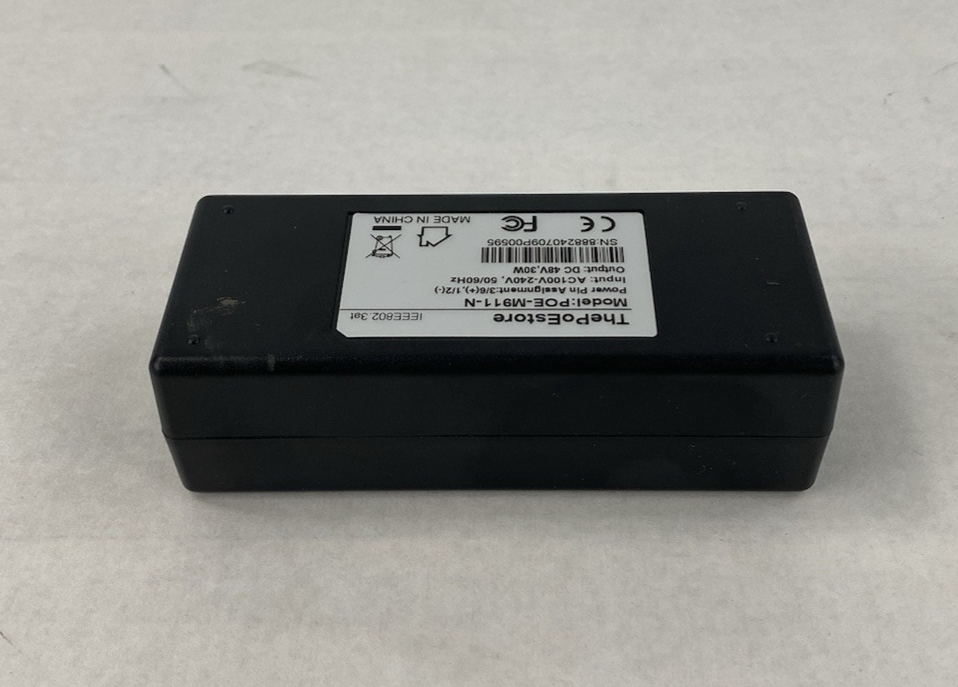 The PoEstore POE-M911-N AC100V-240V 50/60Hz 30W PoE Injector Lot of 3