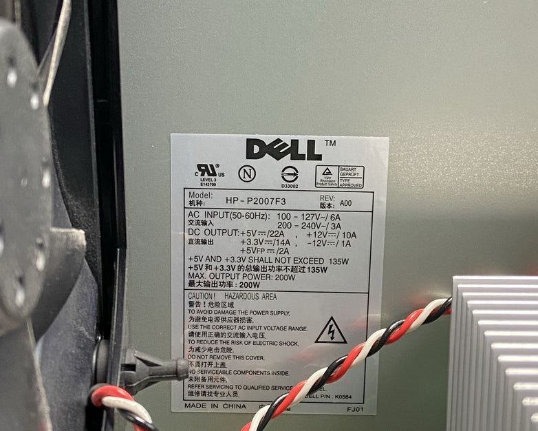 Dell Dimension 2400 MT Intel Pentium 4 2.66GHz 256MB RAM No HDD No OS