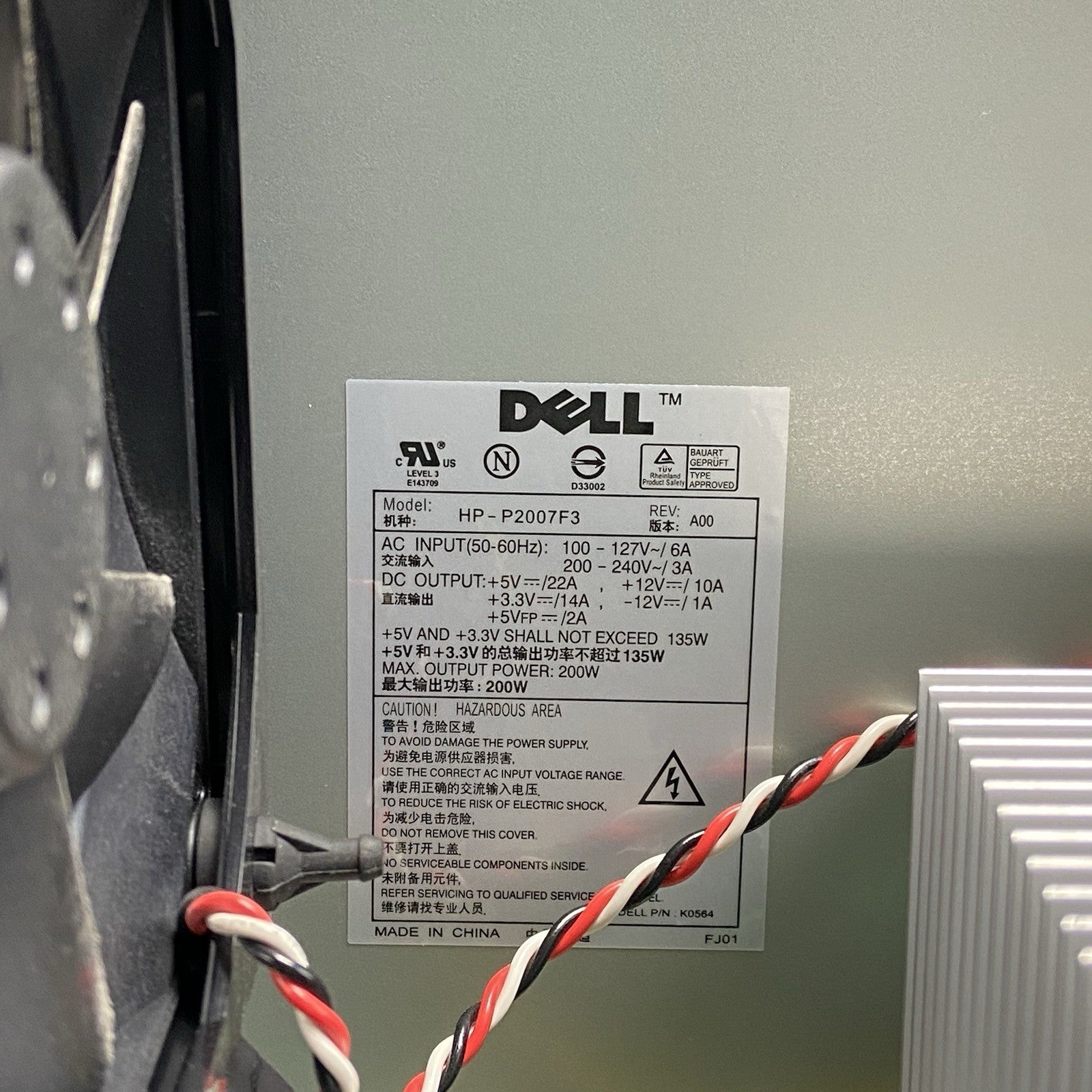 Dell Dimension 2400 MT Intel Pentium 4 2.66GHz 256MB RAM No HDD No OS12