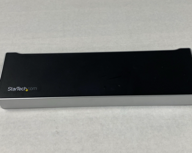 StarTech DK30CH2DEP Triple 4K Monitor USB-C Dock No AC Adapter Untested