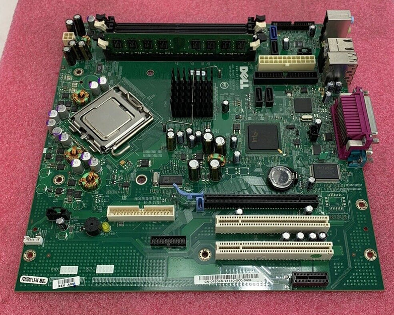 Dell OF8098 Motherboard Intel Pentium D 3.00GHz 2GB RAM w/ Shield