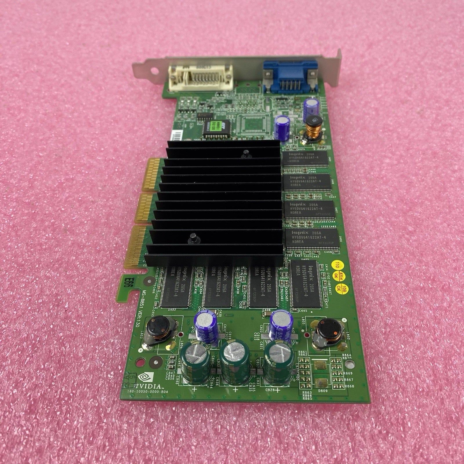 NVIDIA DP/N TW-04N857-69700-25G-3562 64MB APG Video Card Tested