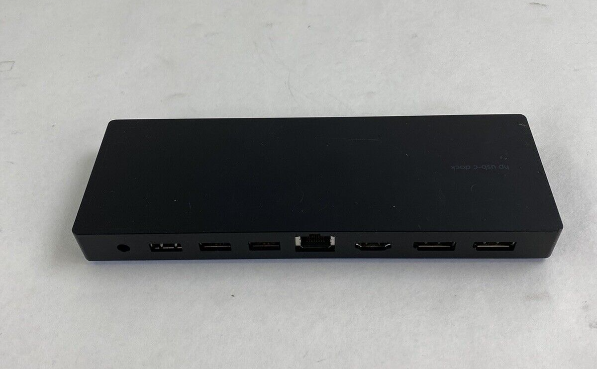 Lot of 2 HP USB-C Dock G4 HSTNH-U601 L13898-002 Docking Station Tested