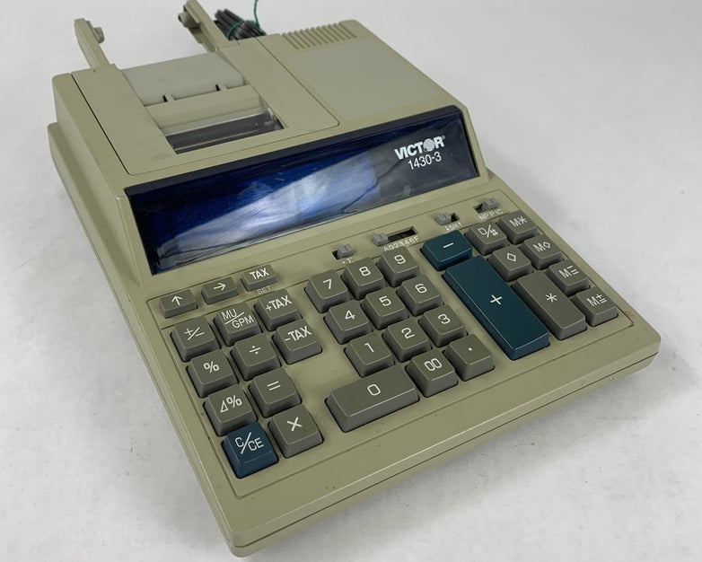 Victor 1430-3 Wired Printing Calculator