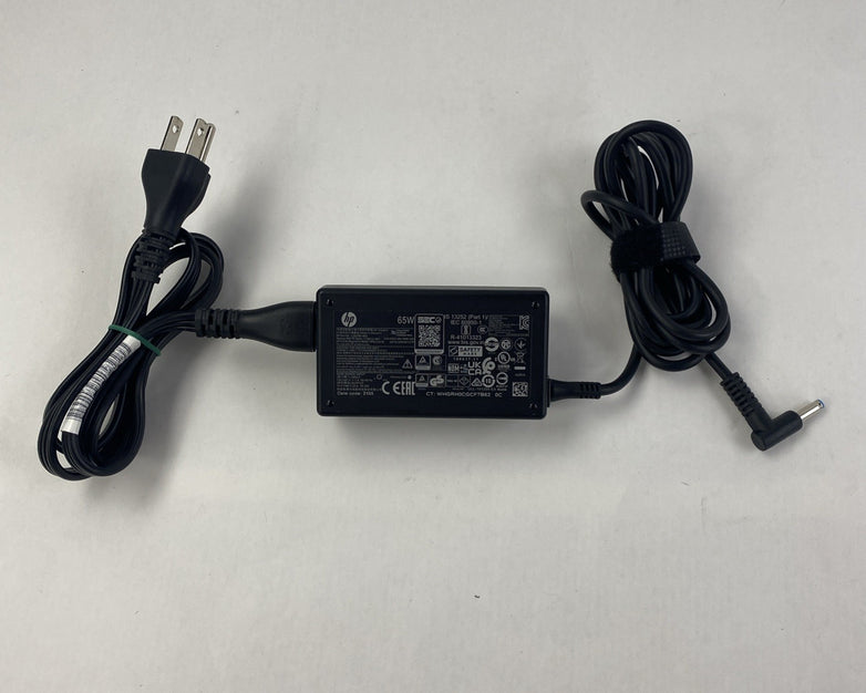 HP TPN-CA16 65W 19.5V 3.33A Blue Tip Barrel AC Adapter - Mixed Lot of 5