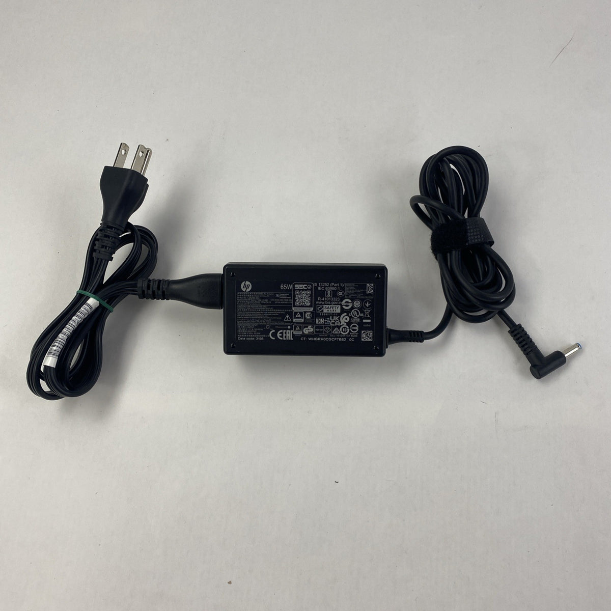HP TPN-CA16 65W 19.5V 3.33A Blue Tip Barrel AC Adapter - Mixed Lot of 54