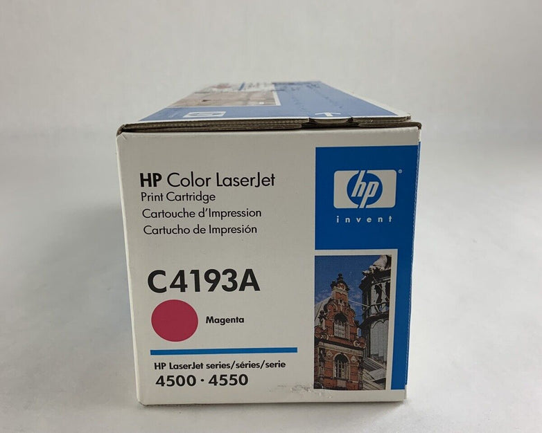 New Sealed OEM HP Laserjet C4193A MAGENTA Toner Cartridge LaserJet 4500 4550