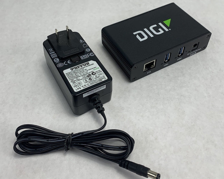 Digi AnywhereUSB 2 Plus Remote USB 3.1 External Hub w/ Power Supply