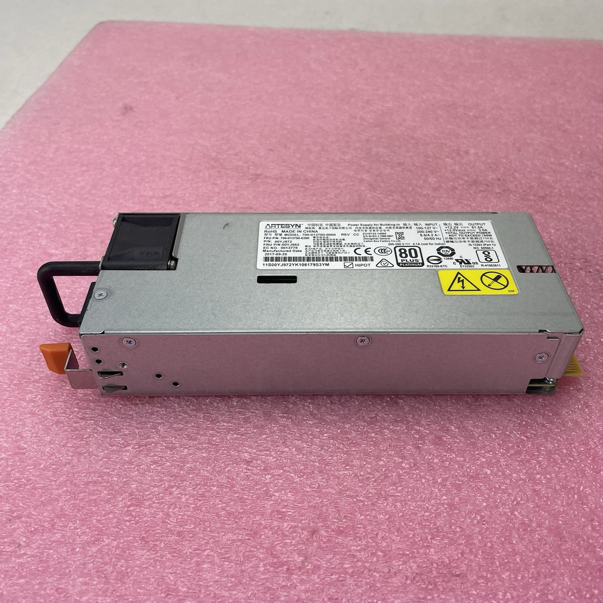 Artesyn 700-013700-0000 750W Power Supply 80 Plus Platinum2