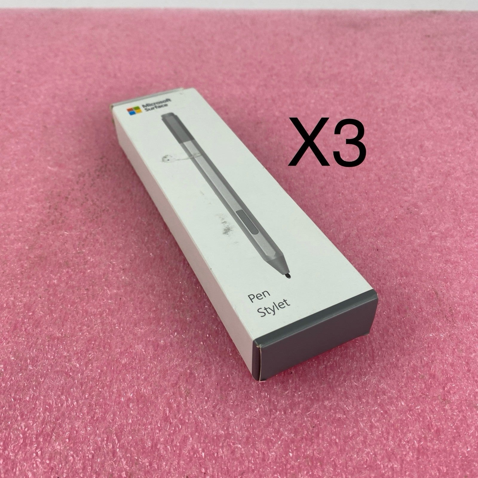 Microsoft 1776 Surface Stylet Pen Lot of 3 Untested0