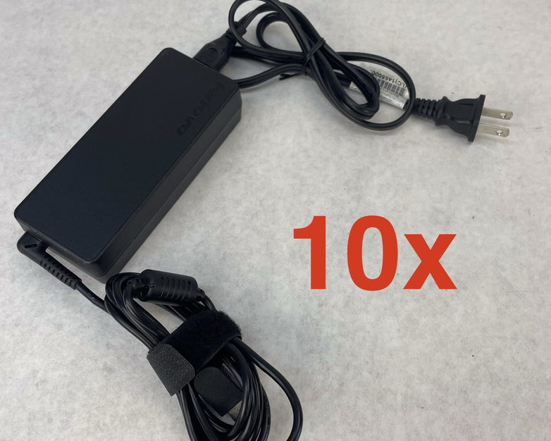 Lenovo Mixed Lot AC Adapter 90w 20v ADLX90NCC2A ADLX90NDC2A Square Tip Lot of 10