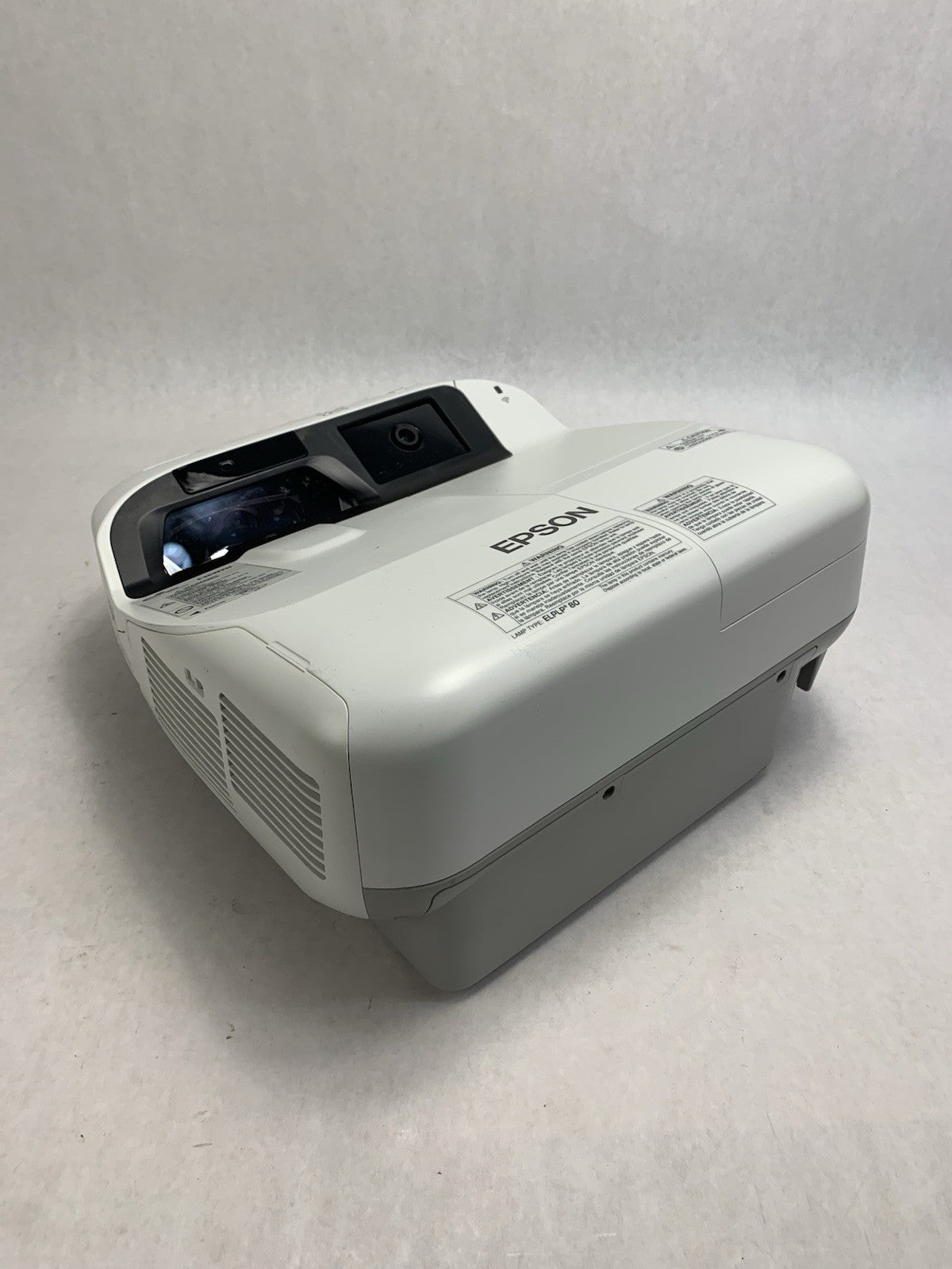 Epson BrightLink 595Wi H599A LCD Lamp Projector 2926 Lamp Hours - No Remote0