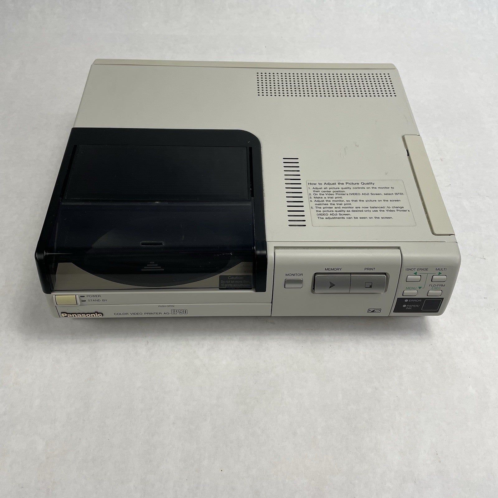 Panasonic AG-EP50 Untested