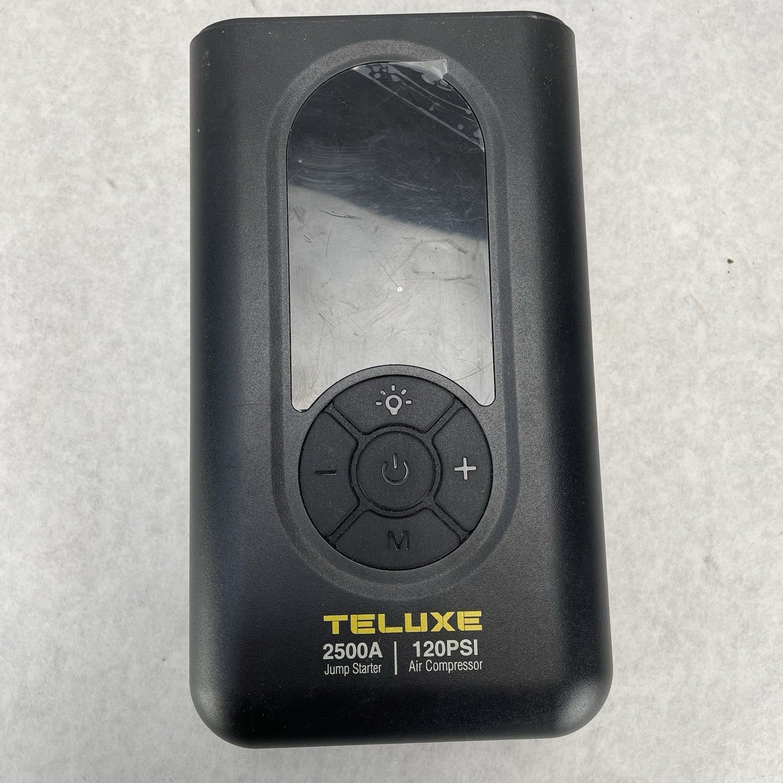 Teluxe Jump Starter/Air Compressor 2500A 150PSI Power Tested