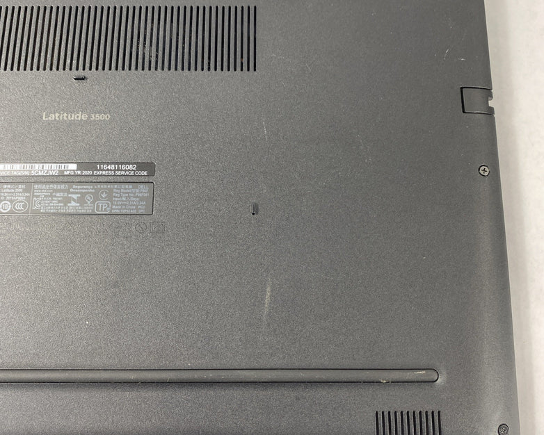 Dell Latitude 3500 Intel Core i5-8265U 1.60 GHz 8 GB RAM 15.6" No HDD No OS