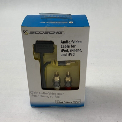Scosche Audio/Video Cable for iPod, iPhone, and iPad