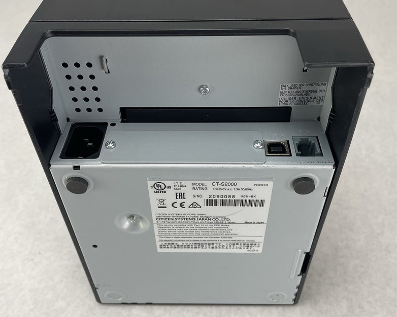 Citizen CT-S2000 USB Thermal POS Receipt Printer Tested
