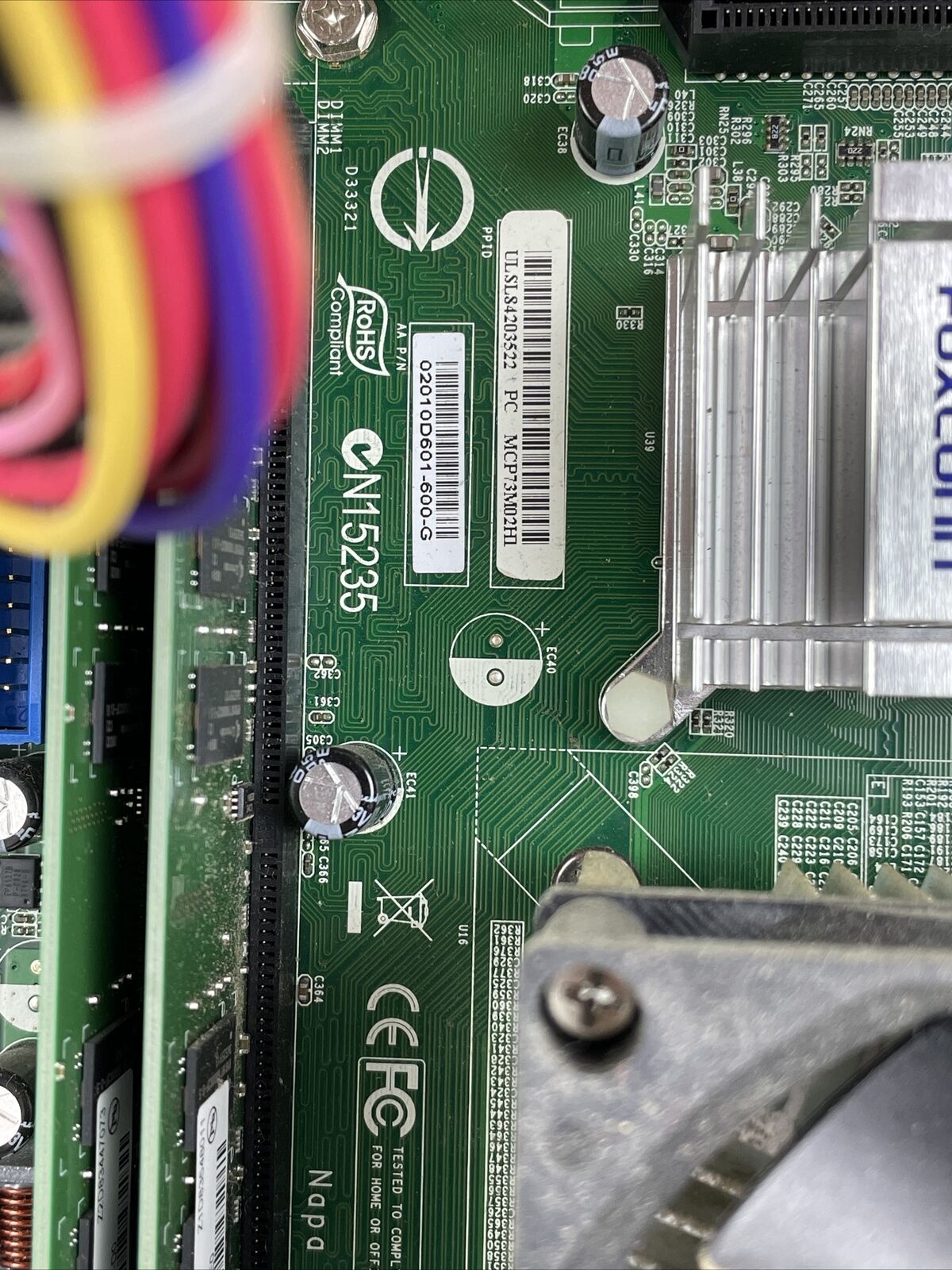 HP Pavilion a6600p MT Intel Pentium Dual E2200 2.2GHz 3GB RAM No HDD No OS