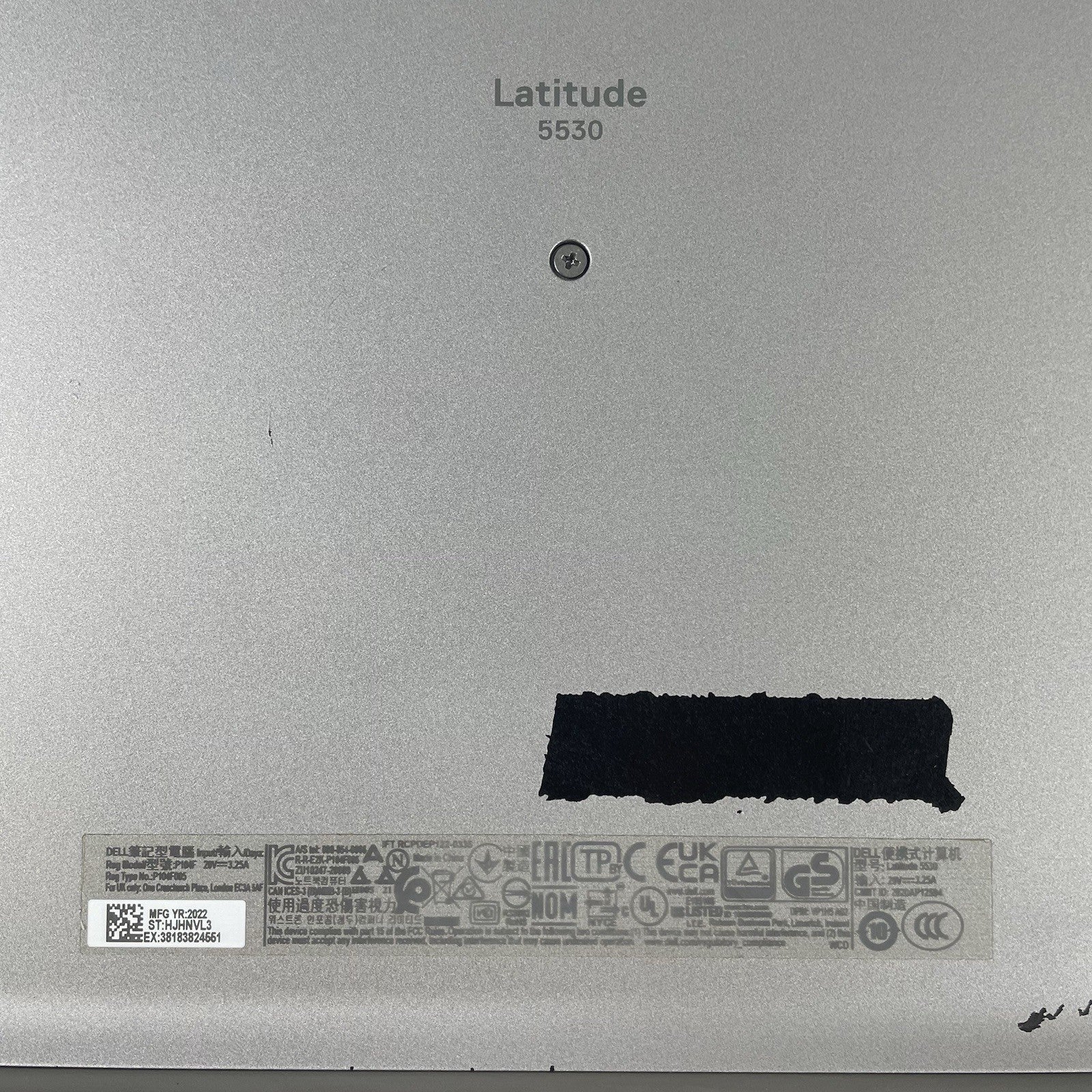 Dell Latitude 5530 15.6" i5-1235U 3.96GHz 8GB RAM No SSD/OS/AC - Scratched Paint14