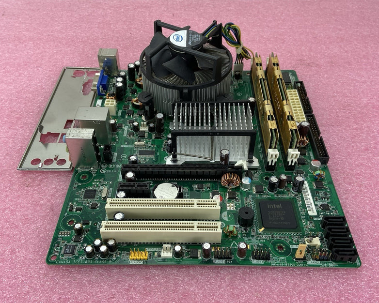 Intel DG31PR Motherboard Intel Core 2 Duo E4600 2.4GHz 4GB RAM w/IO Shield