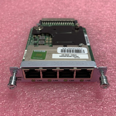 Cisco EHWIC-4ESG V01 4-Port Gigabit Interface Card