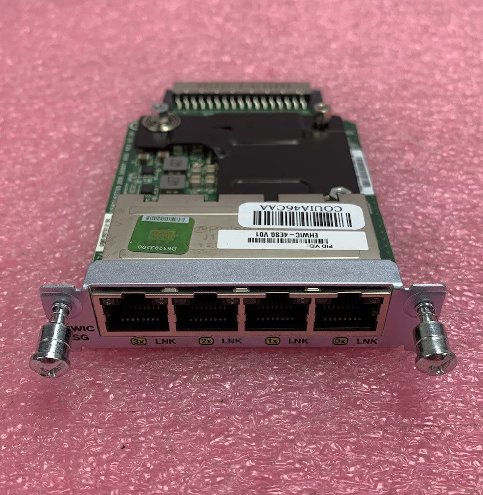 Cisco EHWIC-4ESG V01 4-Port Gigabit Interface Card1