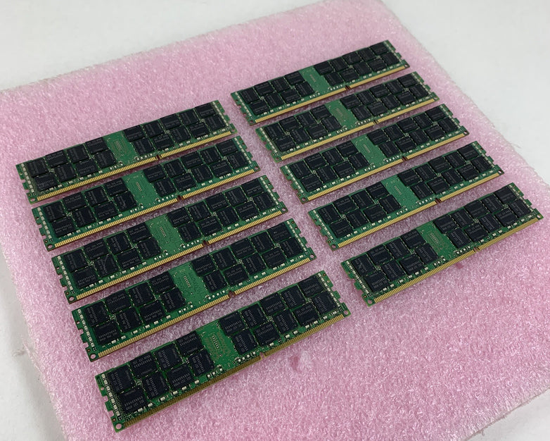 Samsung M393B2G70BH0-YH9Q8 16GB 2RX4 PC3L-10600R Server Ram Lot of 10