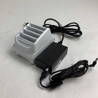 Zebra Sharecradle-01 4-Slot Battery Charger SAC-TC51-HC4SC1-01 w/ Power Supply