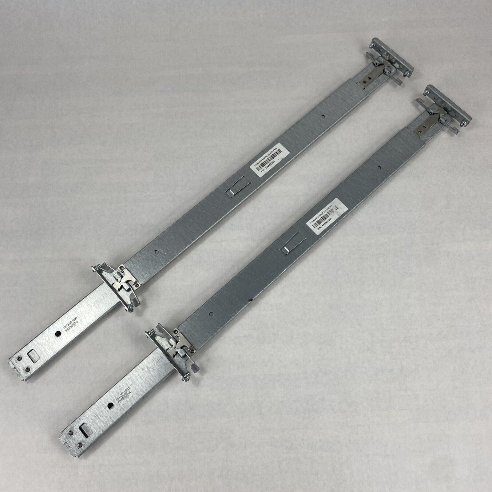HP 616992-001 ProLiant DL380 G6 G7 2U Inner / Outer Mounting Rail Kit