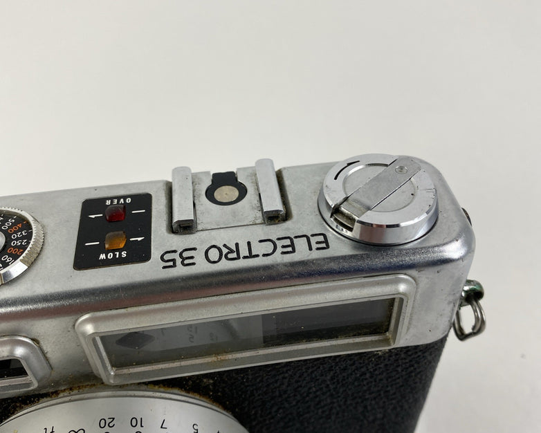 Yashica GSN Electro 35 w/ Yashinon DX 1:1.7 f=45mm Lens - Untested No Film parts