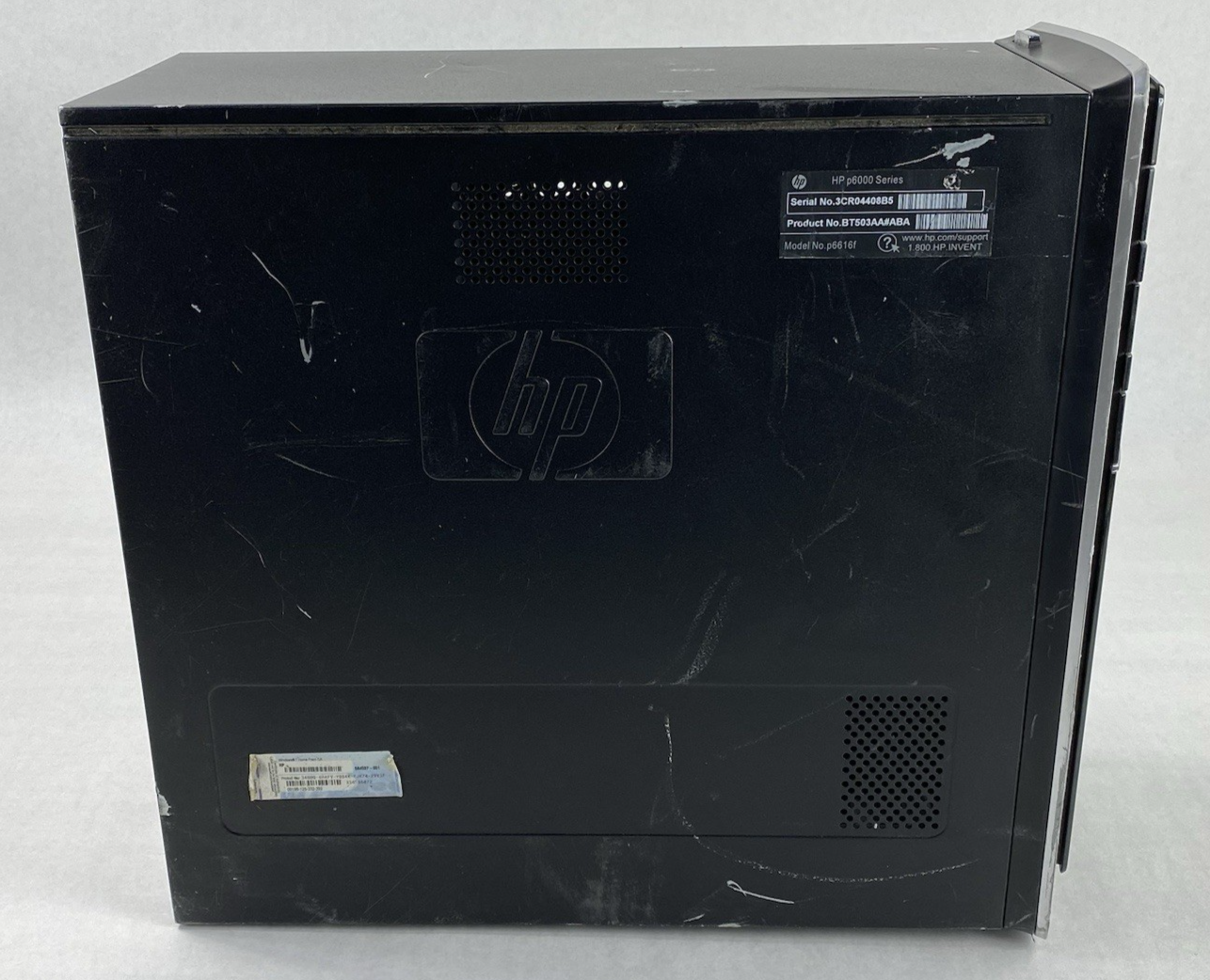 HP P6616F MT AMD Phenom 2 x4 830 2.80GHz 4GB RAM No HDD No OS