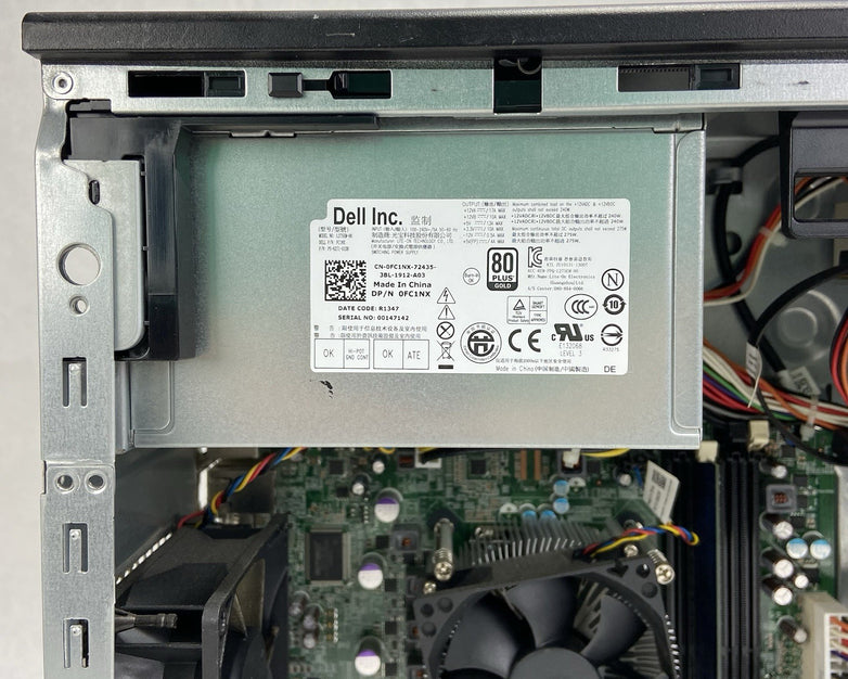 Dell Optiplex 7010 MT Intel Core i7-3770 3.4GHz 4GB RAM No HDD No OS